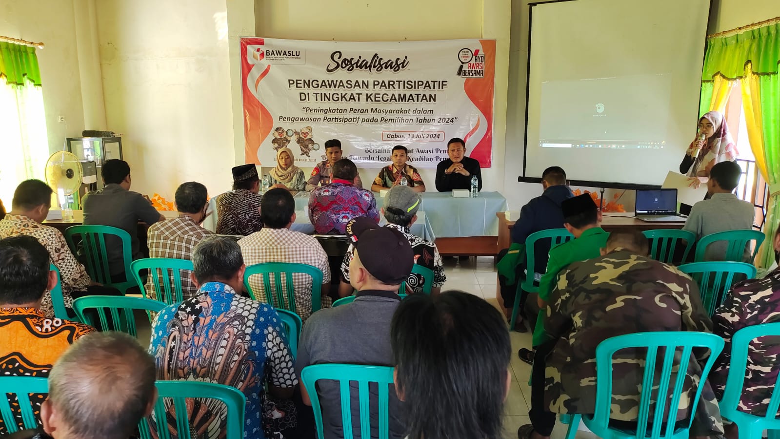 Panwaslucam Gabus Mengadakan Soswatif
