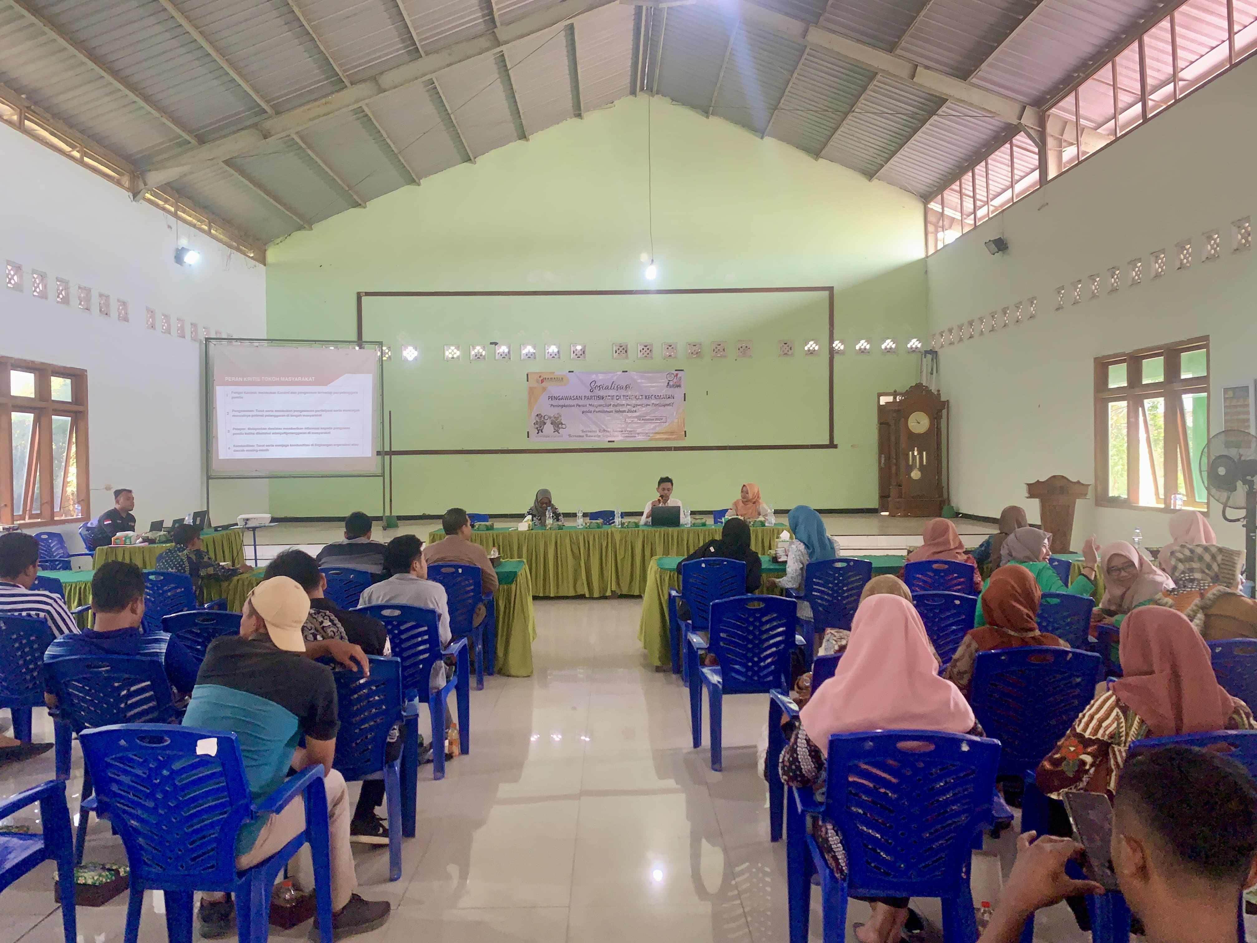 Panwaslucam Batangan Menggelar Soswatif