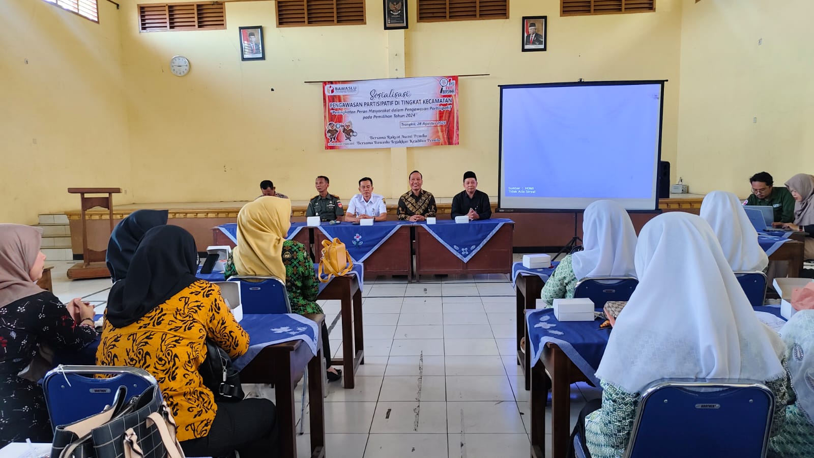 Panwaslucam Trangkil Gelar Soswatif