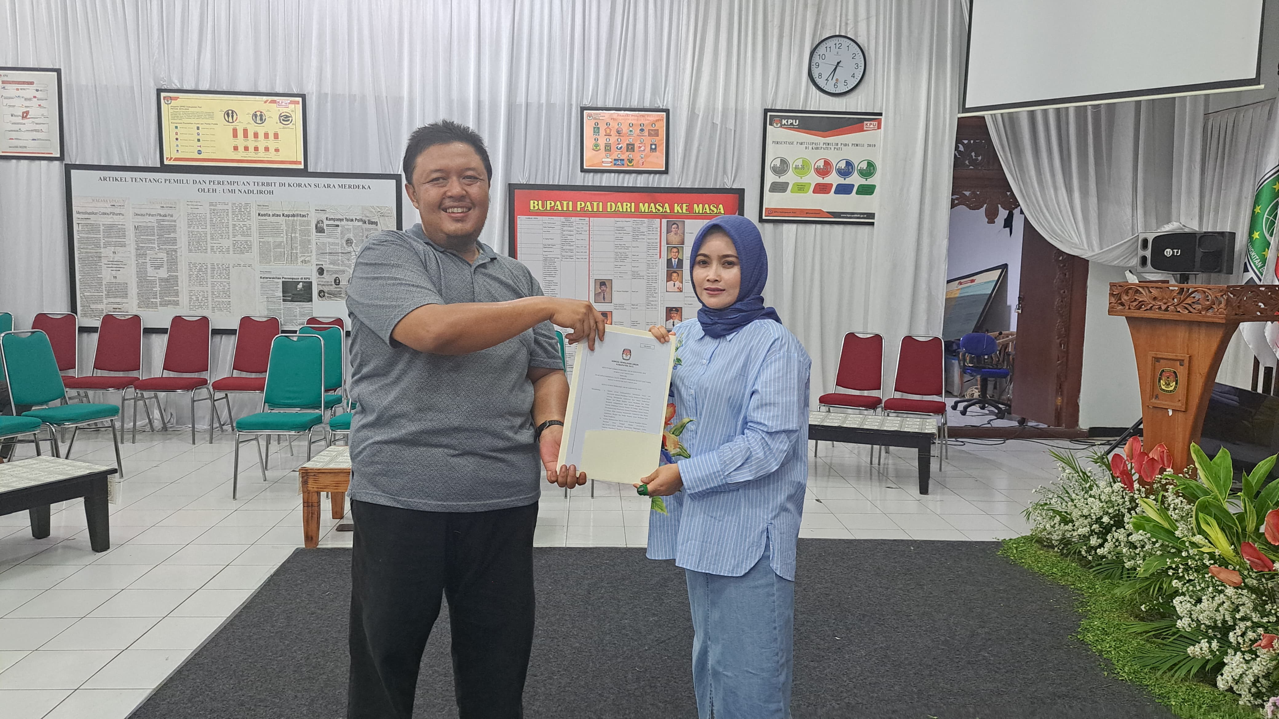 Penerimaan BA Penetepan Calon