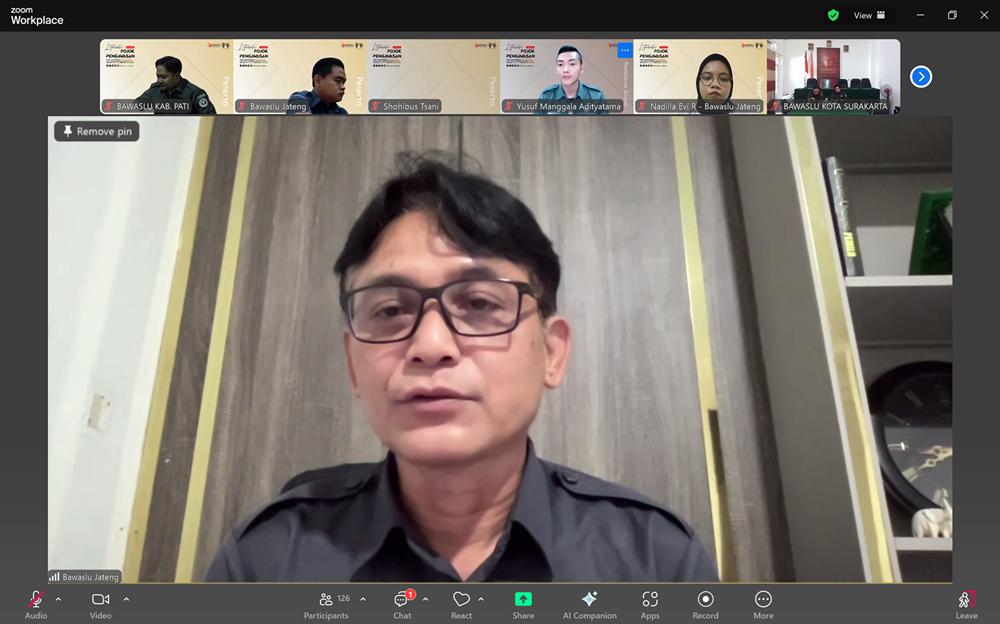 Bawaslu Provinsi Jawa Tengah Gelar Literasi Pojok Pengawasan, Bahas Strategi Pengawasan Data Pemilih Berkelanjutan