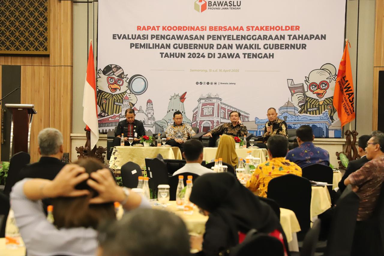 Evaluasi Pemilihan 2024 di Jateng, Totok Paparkan Pentingnya Pengawasan Pemilu yang Kuat dan Inklusif