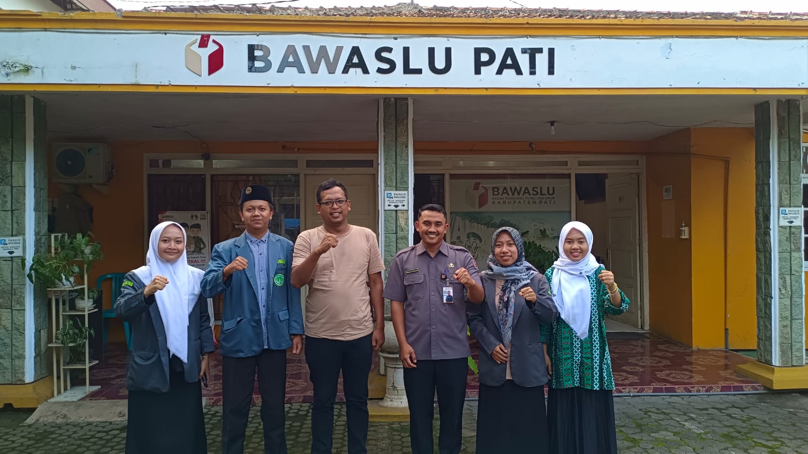 Bangun Kesadaran Demokrasi Sejak Dini, IPNU-IPPNU Audiensi ke Bawaslu Kabupaten Pati