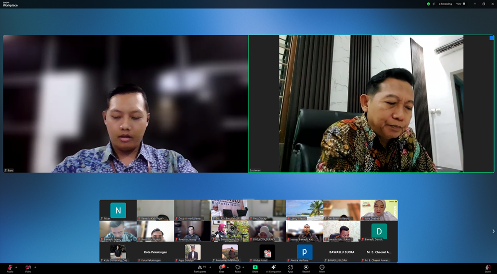 Bawaslu Jateng Dorong Kehumasan Lebih Kreatif dan Responsif, Produksi Konten Meningkat 200 Persen