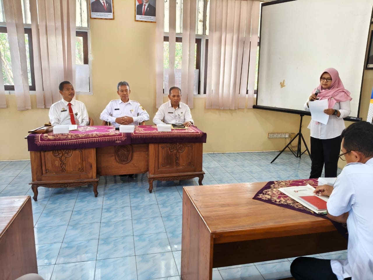 Bahas Pengelolaan Arsip, Bawaslu Kabupaten Pati Audiensi dengan Dinas Kearsipan dan Perpustakaan Kabupaten Pati