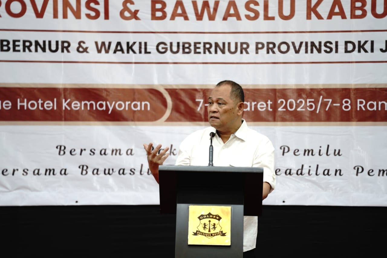 Totok Hariyono: Bawaslu Bukan Pekerja Tahapan Pemilu, tapi Pekerja Demokrasi