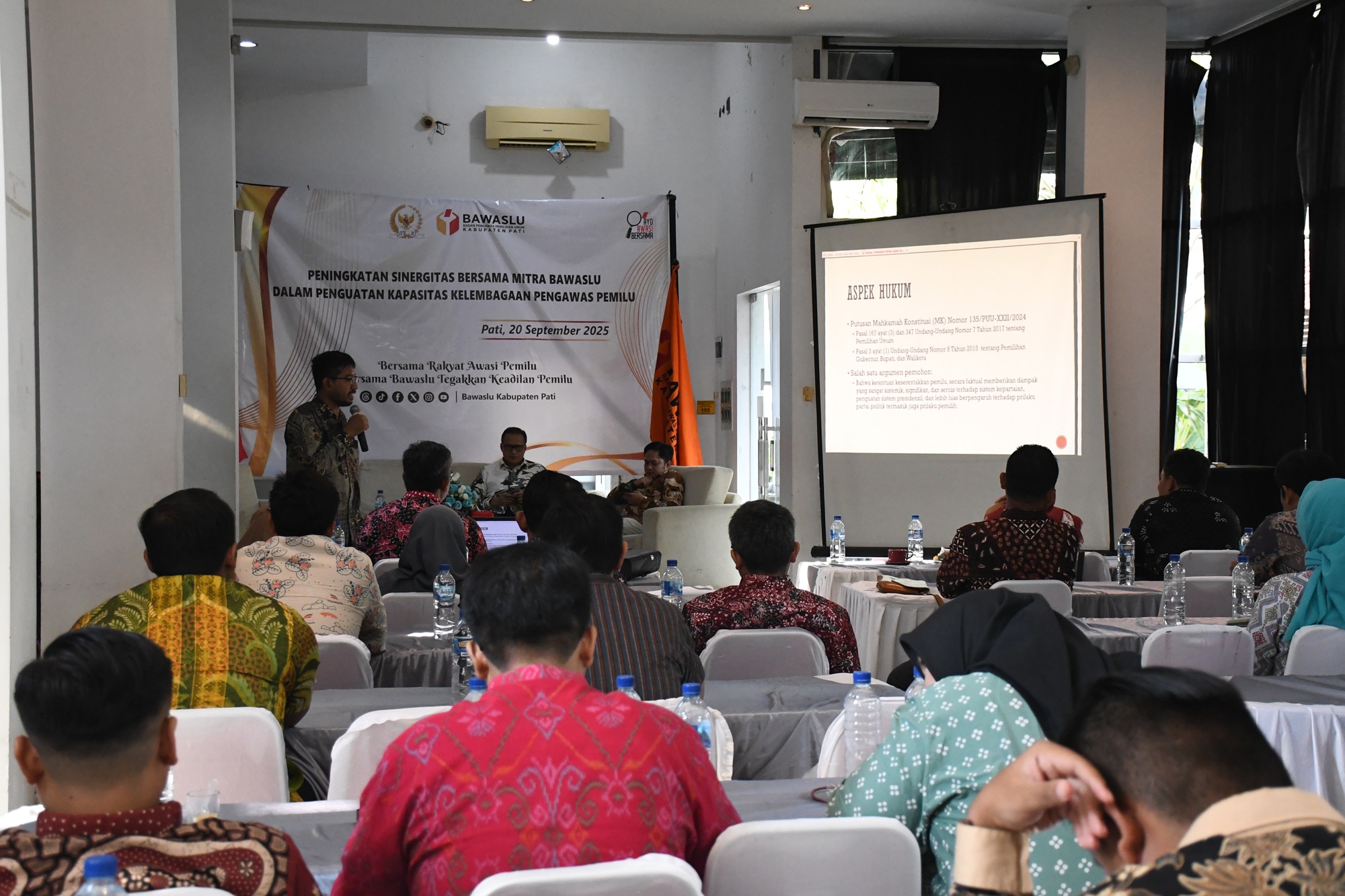 Peningkatan Sinergitas Bersama Mitra Bawaslu Jadi Langkah Bawaslu Pati Perkuat Kelembagaan
