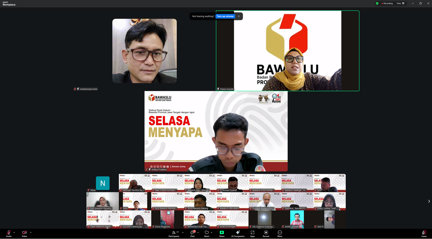 Bawaslu Jateng Beberkan 4 Kendala Berat di Tahapan Pencalonan: Dari SILON Viewer hingga Regulasi Mendadak
