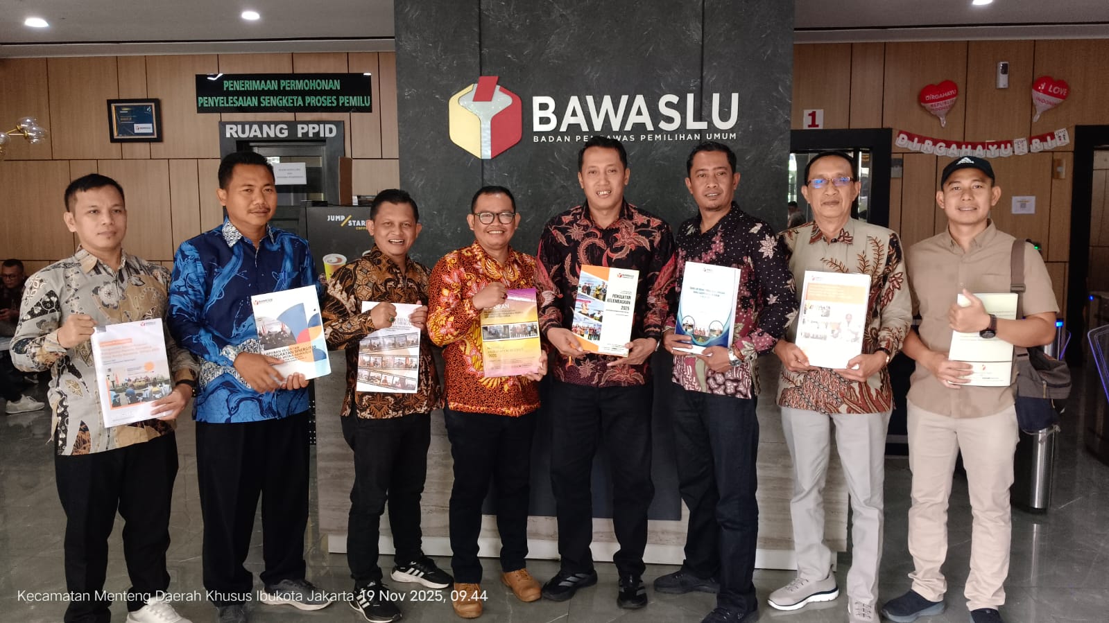 Bawaslu Pati Sampaikan Laporan Penguatan Kelembagaan ke Bawaslu RI