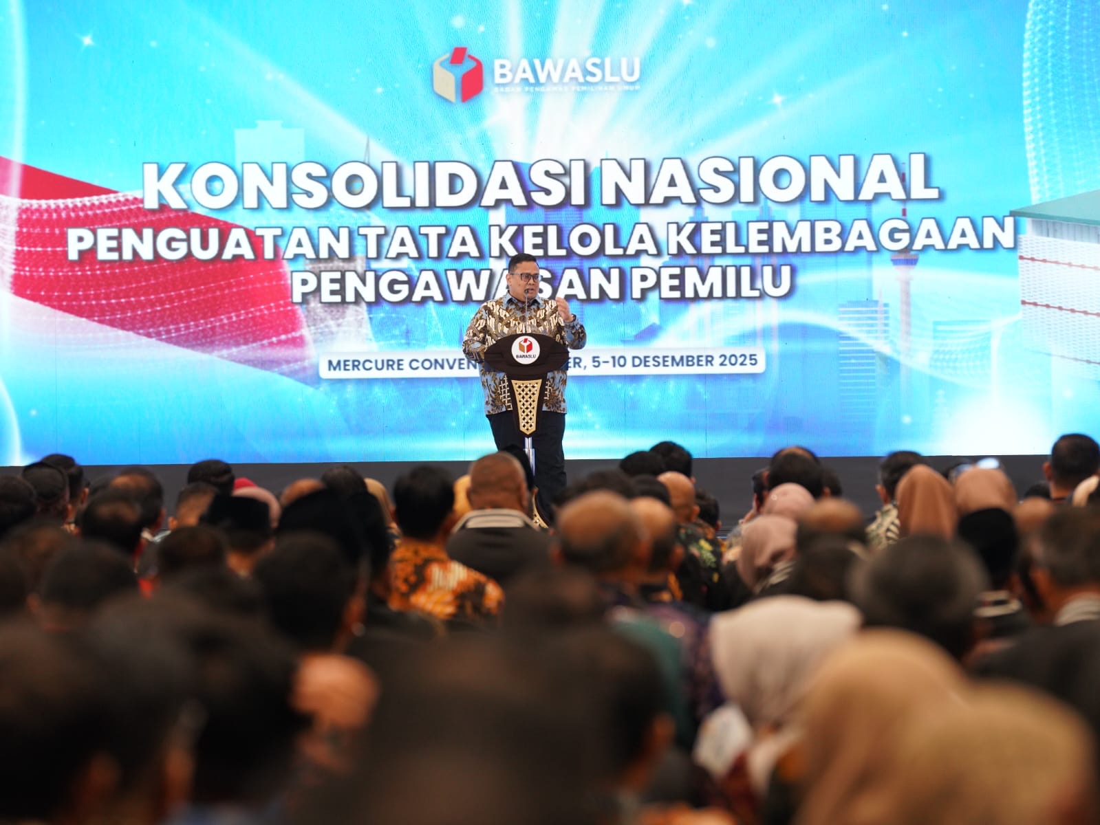 Hadiri Konsolidasi Nasional, Bawaslu Pati Siap Implementasikan Arah Baru Pengawasan Pemilu 2025-2029