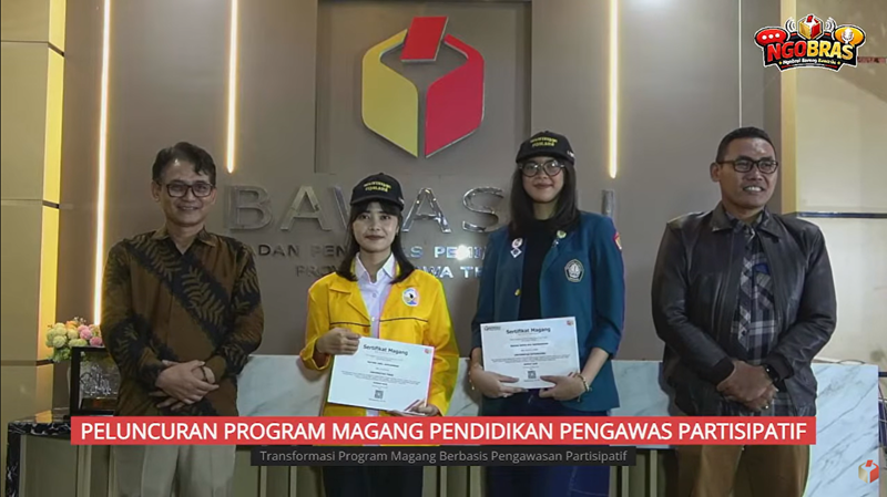 Fokus Cetak Kader Pengawas, Bawaslu Jateng Luncurkan Program Magang Pendidikan Pengawas Partisipatif