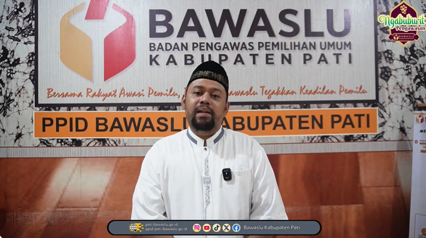 Soroti Politik Uang Bawaslu Pati Minta Masyarakat Bangun Budaya Rasa Malu