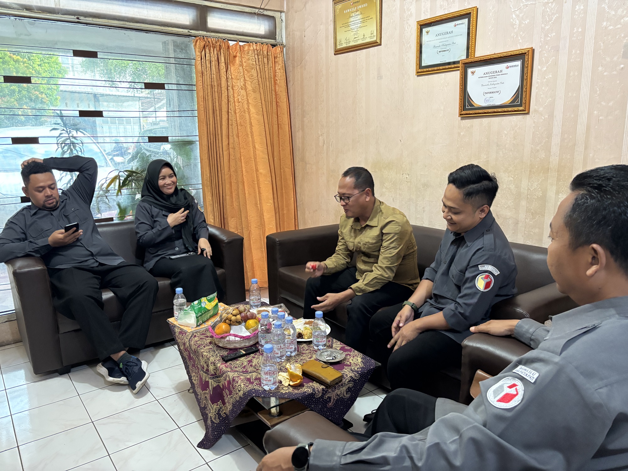 Terima Kunjungan Supervisi Bawaslu Jateng, Bawaslu Pati Matangkan Pembinaan Kelembagaan