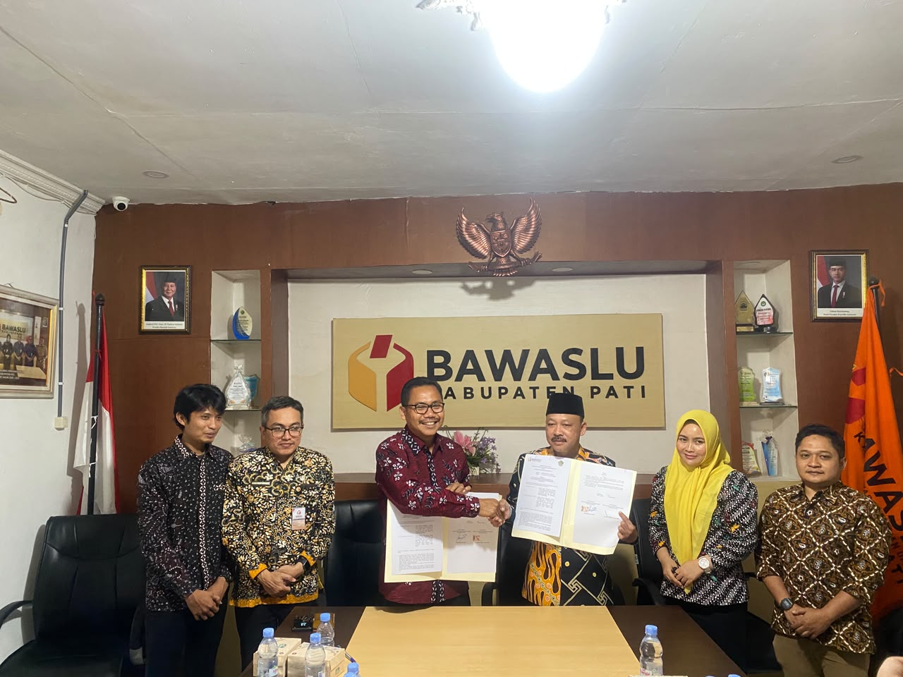 Bawaslu Pati dan Kemenag Jalin Kerja Sama Tingkatkan Partisipasi Pengawas dari Tingkat Madrasah
