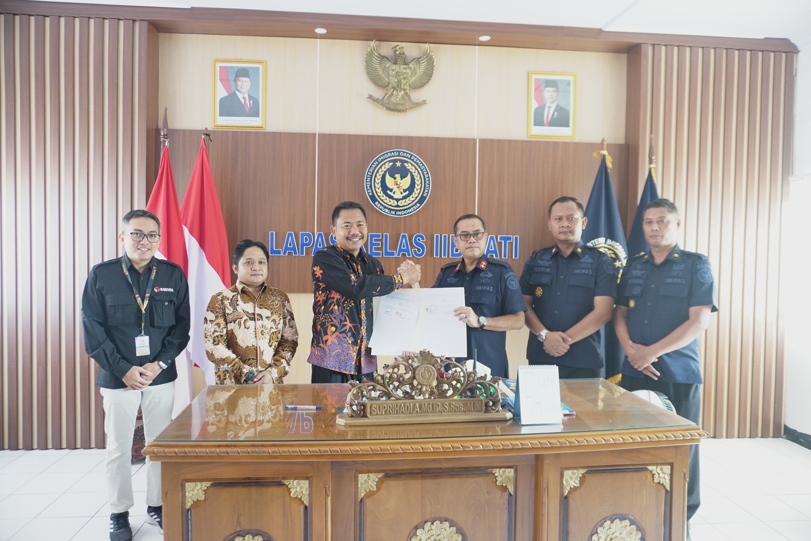 Bawaslu Pati Teken Kerja Sama dengan Lapas Kelas IIB Pati, Pastikan Hak Pilih Warga Binaan Terjaga