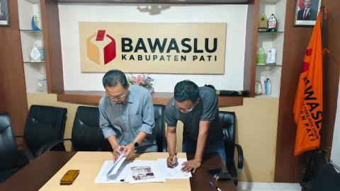 Perkuat Akuntabilitas, Bawaslu se-Jateng Serentak Tandatangani Indikator Kinerja Utama 2026