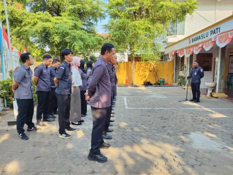 Bahas Aset Kantor hingga Kesiapan Tahapan, Kepala Sekretariat Bawaslu Pati: Jangan Terlena Masa Santai