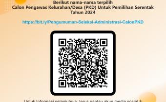 Pengumuman Seleksi Administrasi Calon PKD