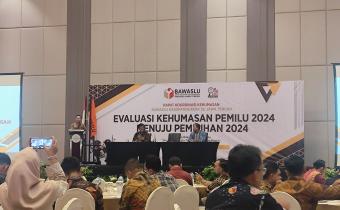 Sambutan Koordinator Humas Datin Bawaslu Provinsi Jawa Tengah, Sosiawan