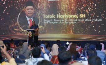 Totok Saat Membuka Acara