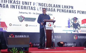 Bawaslu Tegaskan Pentingnya LHKPN untuk Jajaran Pengawas Pemilu