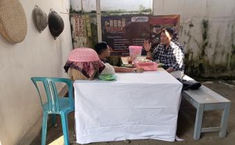 Bawaslu Pati Resmi Launching Warung Sego Tewel