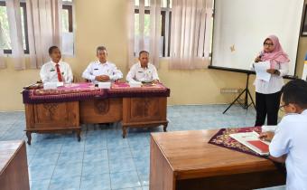 Bahas Pengelolaan Arsip, Bawaslu Kabupaten Pati Audiensi dengan Dinas Kearsipan dan Perpustakaan Kabupaten Pati