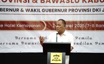 Totok Hariyono: Bawaslu Bukan Pekerja Tahapan Pemilu, tapi Pekerja Demokrasi