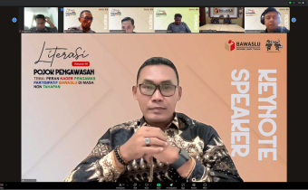 Literasi Pojok Pengawasan Tekankan Strategi Kader Bawaslu di Masa Non Tahapan