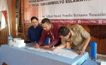  Bawaslu Pati Galang Kolaborasi Enam Pilar, Perkuat Pengawasan Pemilu dari KPU hingga Media Massa