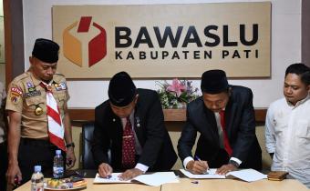 Bawaslu Kabupaten Pati Gandeng Gerakan Paramuka Kwarcab Pati dalam Pengembangan Saka Adhyatsa Pemilu di Kabupaten Pati