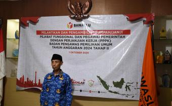 Staf Bawaslu Kabupaten Pati Resmi Dilantik sebagai PPPK