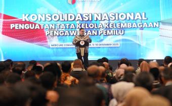 Hadiri Konsolidasi Nasional, Bawaslu Pati Siap Implementasikan Arah Baru Pengawasan Pemilu 2025-2029