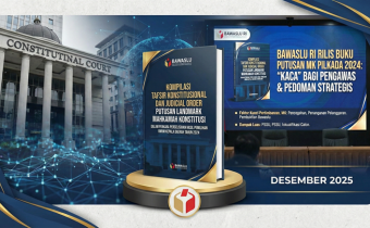 Bawaslu Rilis Buku Tafsir Putusan MK di Pilkada 2024, Jadi 'Kaca' bagi Pengawas