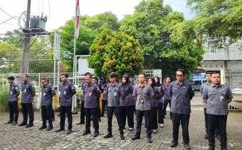 Komitmen Bawaslu Pati Kawal Data Pemilih Berkelanjutan Dipertegas dalam Apel Pagi