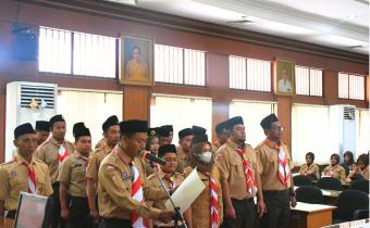 Bawaslu Pati Resmi Dilantik Menjadi Nakhoda Baru Saka Adhyasta Pemilu