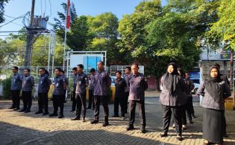 Melalui Apel Pagi Jajaran Bawaslu Pati Siap Siasati Fleksibilitas Pola Kerja Baru Lembaga