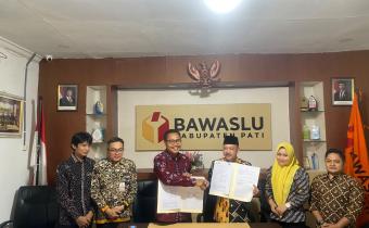 Bawaslu Pati dan Kemenag Jalin Kerja Sama Tingkatkan Partisipasi Pengawas dari Tingkat Madrasah